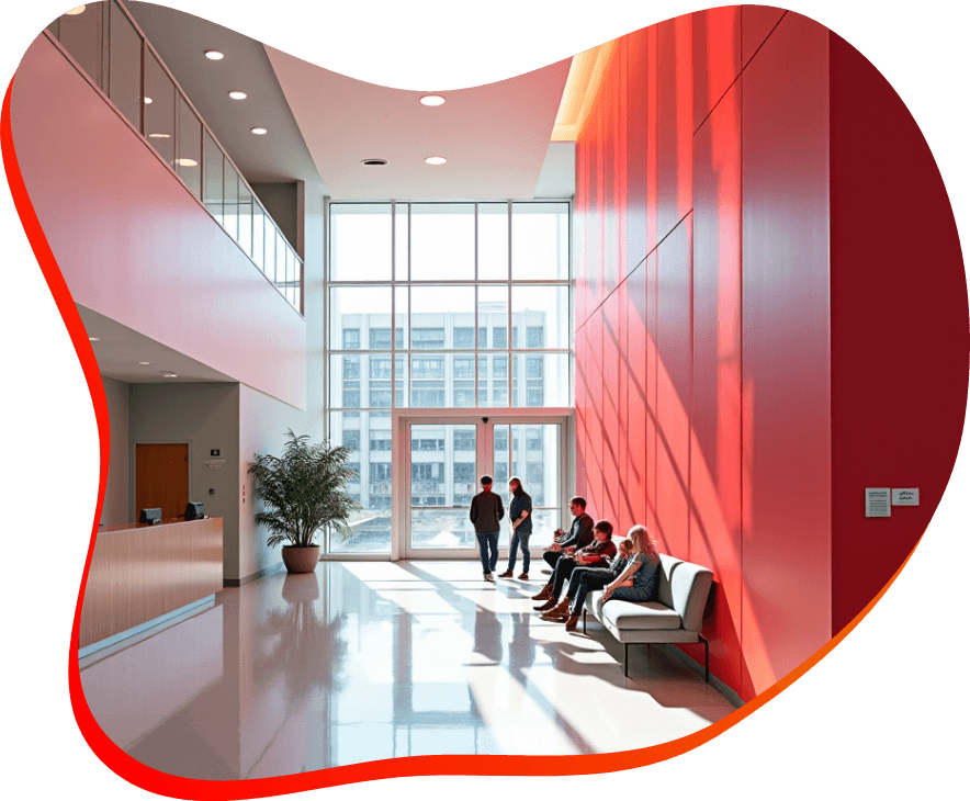 Успешный отель с довольными гостями